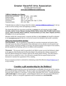 Microsoft Word - Nov 2013 GHAA newsletter for email.doc