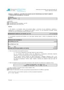 pliego para contratación de obras promoción 32 vps en vejer de la frontera ANEXO III: SOBRE Nº3, CRITERIOS DE ADJUDICACIÓN PONDERABLES AUTOMÁTICAMENTE 1. PROPOSICIÓN ECONÓMICA (45 puntos) El licitador