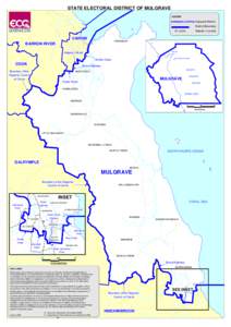 STATE STATE ELECTORAL ELECTORAL DISTRICT DISTRICT OF OF MULGRAVE MULGRAVE