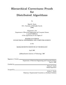 Theoretical computer science / Applied mathematics / Algorithm / Mathematical logic / Finite-state machine / Actor model / I/O Automaton / Cellular automaton / Models of computation / Automata theory / Computer science