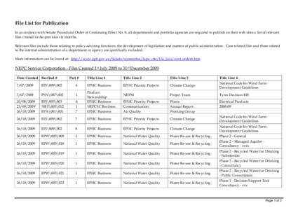 Microsoft Word - File List for Upload Jul to Dec 2009.doc