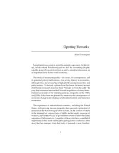 Opening Remarks Alan Greenspan I am pleased once again to open this annual symposium. At the outset, I wish to thank Tom Hoenig and his staff for assembling a highly capable group of experts to inform us and to stimulate