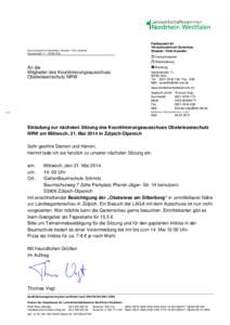 Einladung zur Sitzung Zülpich 29_4_14