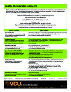 Doctor of Education / School of education / Leadership studies / Counselor education / Paraprofessional educator / Cognition / Lynch School of Education / Boston University School of Education / Education / Knowledge / Master of Education