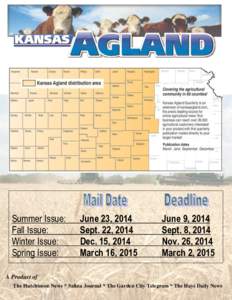 Summer Issue: Fall Issue: Winter Issue: Spring Issue:  June 23, 2014