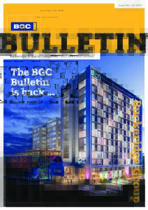 Issue One | Q1BULLETIN Buckeridge Group of Companies - BGC news and reviews  BGC Development Topping out milestone