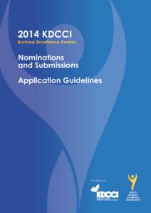 2014 KDCCI  Business Excellence Awards Nominations and Submissions