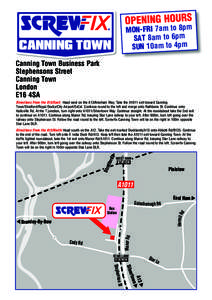Canning Town / Roundabout / Plaistow / A13 / Silvertown / Transport in Havering / London Borough of Newham / London / West Ham station