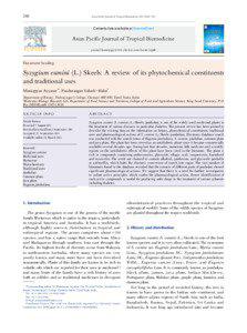 240  Asian Pacific Journal of Tropical Biomedicine[removed]