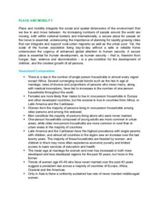 Human migration / Science / Development / Demographic economics / Urbanization / Urban area / Remittance / Megacity / Refugee / Human geography / Demography / Population