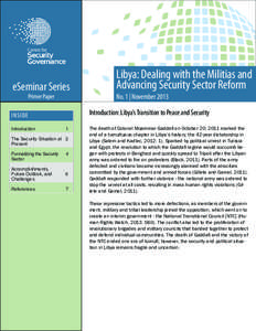 eSeminar Primer No.1 Libya.indd