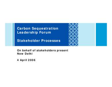 Microsoft PowerPoint - 09 Stakeholder Processes 3 April 06