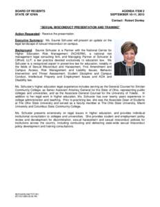 Gender-based violence / Sexual harassment / Sexual misconduct / Misconduct / Ethics / Applied ethics / Harassment in the United Kingdom / Mary Jo McGrath / Sex crimes / Human sexuality / Bullying