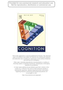 Philosophy of science / Social learning theory / Causality / Causal inference / Experiments / Imitation / Causal reasoning / Determinism / Thought experiment / Intention / Toy block
