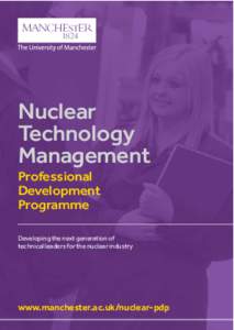 Nuclear Technology Management Professional Development Programme