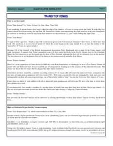 Volume 9, Issue 7  SOLAR ECLIPSE NEWSLETTER Page 47