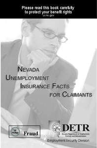 Please read this book carefully to protect your benefit rights ui.nv.gov UI FRAUD