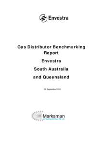 Microsoft Word - QLD AAI Attach 5-8 Marksman Consulting Services  Gas Distributor Benchmarking Report Envestra South Australia