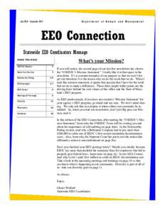 EEO Connection July 2016 Newsletter