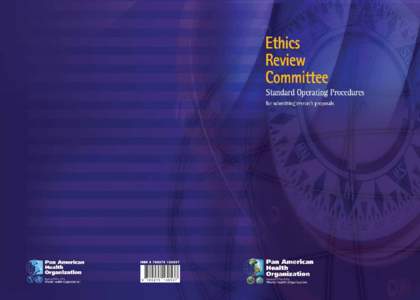 ISBN[removed]  Ethics Review Committee Standard Operating Procedures