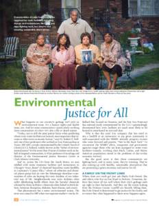Employment / Environmental racism / Environmentalism / Green Worker Cooperatives / Environmental justice / Robert D. Bullard / Toxic waste / Van Jones / Municipal solid waste / Environment / Earth / Waste