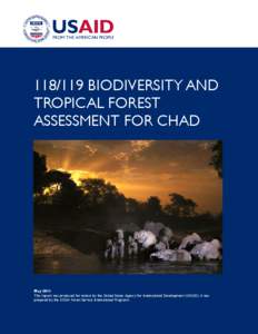 [removed]BIODIVERSITY AND TROPICAL FOREST ASSESSMENT FOR CHAD