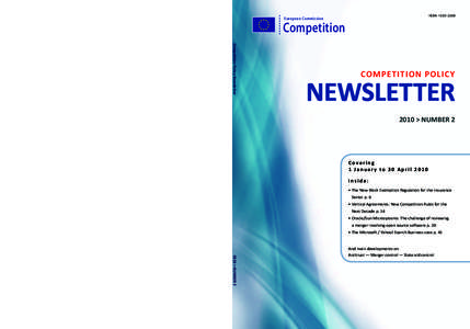 ISSN[removed]European Commission Competition Competition Policy Newsletter