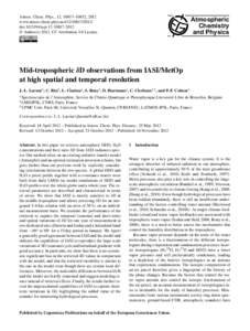 Inverse problems / Remote sensing / Principal component analysis / Singular value decomposition / Optimal estimation / Covariance / Atmospheric radiative transfer codes / Variance / Delta / Statistics / Spaceflight / Data analysis