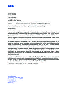 Microsoft Word - 090130_FINALResponseLetter_25_Tecumseh-Hillman.doc