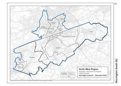 Cheshire / Thelwall / Latchford / Bewsey / Grappenhall / Daresbury / Warrington / Local government in England / Geography of England