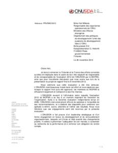 Microsoft Word - Ms Heli Mikkola - UNAIDS management response on final draft report[removed]fr.docx
