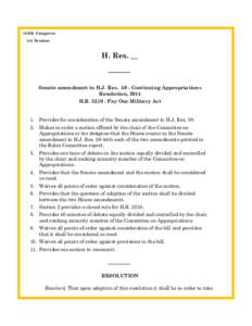 Commit / Appropriation bill / United States Congress / United States House Committee on Appropriations / Standing Rules of the United States Senate /  Rule XXII / Standing Rules of the United States Senate /  Rule XV / Standing Rules of the United States Senate / Government / United States Senate