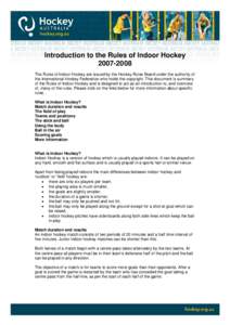 Ball games / Ice hockey rules / Olympic sports / Goalkeeper / Penalty corner / Penalty kick / Umpire / Penalty / Hockey / Sports / Field hockey / Team sports