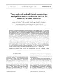 Antarctic krill / Flux / Biology / Zoology / Bird feeding / Pellet