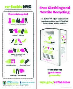 Recycling by product / Textile recycling / Textiles / Charity shop / Recycling / Environment / Clothing / Housing Works / Waste management / Sustainability / Waste collection