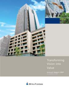Transforming Vision into Value Annual Report 2007 Year ended March 31, 2007