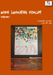 eAPN LeARNING FORUM REport LAULASMAA, eSTONIA[removed]MAY 2013