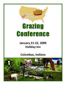 Geography of Indiana / Polyface Farm / Grazing / Joel Salatin / Purdue University / Cooperative extension service / SucraSEED / Livestock / Agriculture / Tippecanoe County /  Indiana