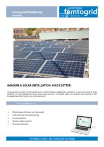 Electrical engineering / Solar panel / Solar inverter / Power optimizer / Solar vehicle / ZigBee / Photovoltaics / Technology / Energy