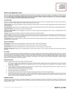 Master Services Agreement