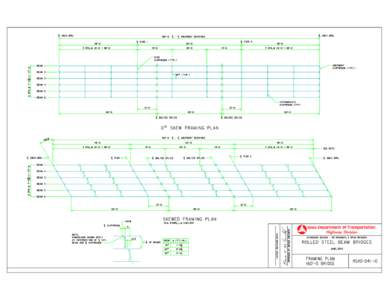 | ABUT. BRG.  | ABUT. BRG. 160’-0 | - | ABUTMENT BEARINGS