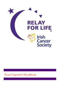 Health / Relay For Life / Irish Cancer Society / Cancer / Canadian Cancer Society / Breast cancer awareness / Medicine / Cancer organizations / Oncology