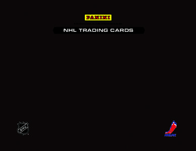 © 2012 Panini America, Inc. © NHL, © NHLPA Printed in the USA.  NHL TRADING CARDS HOBBY CONFIGURATION: 4c / 5p / 16b (two 8-box minis) RELEASE DATE: April 18th, 2012 SRP: $20