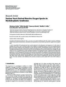 Myeloid leukemia / Myelodysplastic syndrome / Syndromes / Acute myeloid leukemia / Orphan drugs / AKT / Azacitidine / Reactive oxygen species / DNA repair / Medicine / Biology / Oncology