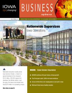 business sphere Vol. 19 No. 4  News from the Iowa Department of Economic Development