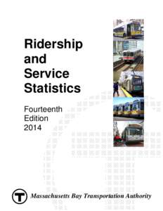 Ridership and Service Statistics Fourteenth Edition