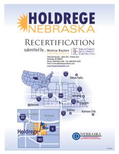 G142464 HOLDREGE RECERTIFICATION COVER