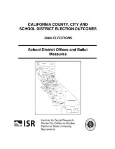 1997 COUNTY, CITY AND SCHOOL DISTRICT ELECTION DATES BY COUNTY