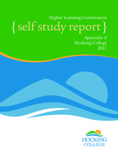 Higher Learning Commission  { self study report } Appendix A Hocking College