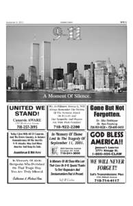 Canarsie Courier  September 8, 2011 WTC 5